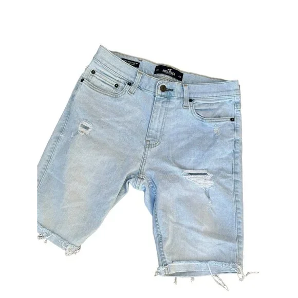 Hollister Jean Shorts Men Hollister Shorts Hollister Mens Skinny